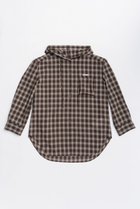 【プランク プロジェクト/PRANK PROJECT】のフーディチェックシャツ / Hoodie Check Shirt BRN(ブラウン)|ID: prp329100004622144 ipo3291000000033169769