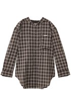 【プランク プロジェクト/PRANK PROJECT】のフーディチェックシャツ / Hoodie Check Shirt BRN(ブラウン)|ID: prp329100004622144 ipo3291000000036241353