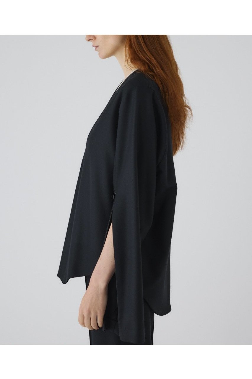 【リムアーク/RIM.ARK】の【8/1 10:00販売開始】Wool saxony U curve tops/トップス 人気、トレンドファッション・服の通販 founy(ファニー) 　ファッション　Fashion　レディースファッション　Fashion for Women　トップス・カットソー　Cut & Sew Tops　シャツ・ブラウス・オフィスカジュアル　Elegant Blouses & Button-Ups　スリーブ　Sleeve, Long Sleeve / Short Sleeve　セットアップ　Set-Up, Coordinated Outfit　モダン　Modern, Contemporary　ラグジュアリー　Luxury, Elegant　ロング　Long, Long-Length　エレガント 上品　Elegant　新作・新入荷　New Arrivals / New In　other-4|ID: prp329100004622145 ipo3291000000033169781