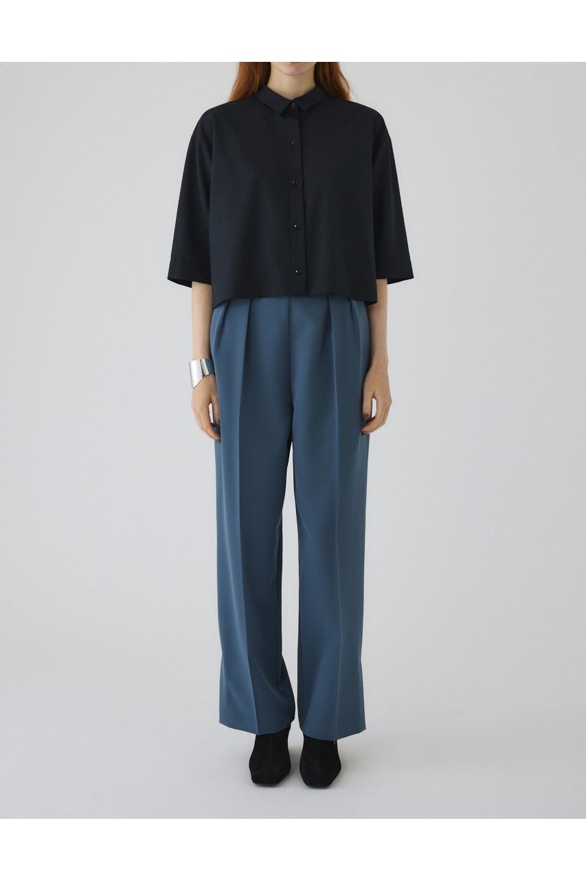 【リムアーク/RIM.ARK】の【8/1 10:00販売開始】Box shirt/シャツ 人気、トレンドファッション・服の通販 founy(ファニー) 　ファッション　Fashion　レディースファッション　Fashion for Women　トップス・カットソー　Cut & Sew Tops　シャツ・ブラウス・オフィスカジュアル　Elegant Blouses & Button-Ups　ショート　Short, Short Length　ストライプ　Stripe, Striped Pattern　スリーブ　Sleeve, Long Sleeve / Short Sleeve　バランス　Balance, Style Balance　モダン　Modern, Contemporary　ロング　Long, Long-Length　エレガント 上品　Elegant　新作・新入荷　New Arrivals / New In　other-3|ID: prp329100004622147 ipo3291000000033169799