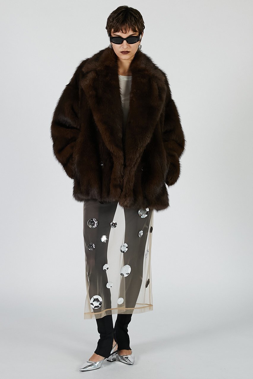 【プランク プロジェクト/PRANK PROJECT】のシャドーファージャケット / Shadow Fur Jacket 人気、トレンドファッション・服の通販 founy(ファニー) 　ファッション　Fashion　レディースファッション　Fashion for Women　アウター　Coat / Outerwear Collection　コート・ロングコート・ピーコート　Long Coats, Peacoats & More　レディースジャケット・軽アウター　Jackets　2025年　2025　2025-2026秋冬・A/W　Autumn/Winter 2025–26 AW25–26　ショート　Short, Short Length　シンプル　Simple, Minimal　スウェット / スエット　Sweatshirt, Sweatwear　ストレート　Straight, Straight Cut　A/W・秋冬　Autumn/Winter　other-3|ID: prp329100004622150 ipo3291000000033169828