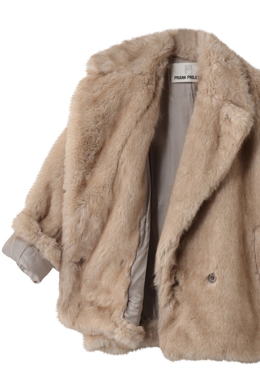 【プランク プロジェクト/PRANK PROJECT】のシャドーファージャケット / Shadow Fur Jacket 人気、トレンドファッション・服の通販 founy(ファニー) 　ファッション　Fashion　レディースファッション　Fashion for Women　アウター　Coat / Outerwear Collection　コート・ロングコート・ピーコート　Long Coats, Peacoats & More　レディースジャケット・軽アウター　Jackets　ショート　Short, Short Length　シンプル　Simple, Minimal　スウェット / スエット　Sweatshirt, Sweatwear　ストレート　Straight, Straight Cut　other-8|ID: prp329100004622150 ipo3291000000034154433