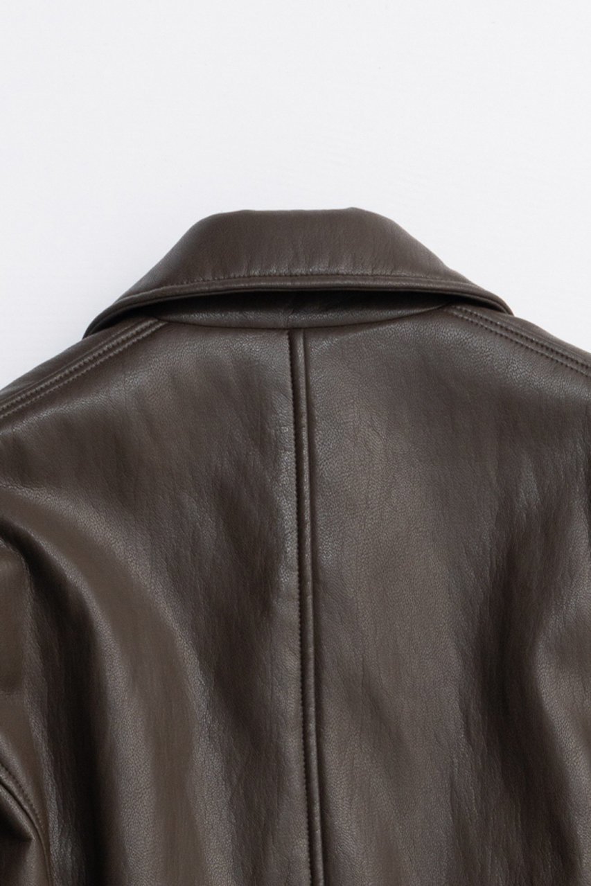 【プランク プロジェクト/PRANK PROJECT】のヴィーガンレザーオーバーロングコート / Vegan Leather Overlong Coat 人気、トレンドファッション・服の通販 founy(ファニー) 　ファッション　Fashion　レディースファッション　Fashion for Women　アウター　Coat / Outerwear Collection　コート・ロングコート・ピーコート　Long Coats, Peacoats & More　2025年　2025　2025-2026秋冬・A/W　Autumn/Winter 2025–26 AW25–26　ショルダー　Shoulder, Shoulder Strap　ドロップ　Drop Shoulder, Dropped Style　ボックス　Boxy, Box Shape　ロング　Long, Long-Length　A/W・秋冬　Autumn/Winter　防寒　Cold Protection, Winter-Ready　other-7|ID: prp329100004622151 ipo3291000000033169841