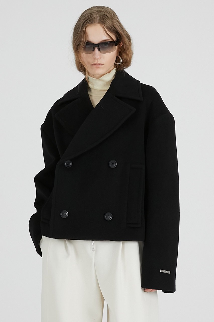 【プランク プロジェクト/PRANK PROJECT】のファーレイヤードピーコート / Fur-lined peacoat 人気、トレンドファッション・服の通販 founy(ファニー) 　ファッション　Fashion　レディースファッション　Fashion for Women　アウター　Coat / Outerwear Collection　コート・ロングコート・ピーコート　Long Coats, Peacoats & More　Pコート　Pea Coats　2025年　2025　2025-2026秋冬・A/W　Autumn/Winter 2025–26 AW25–26　ショルダー　Shoulder, Shoulder Strap　ショート　Short, Short Length　フェイクファー　Faux Fur, Imitation Fur　A/W・秋冬　Autumn/Winter　other-4|ID: prp329100004622152 ipo3291000000033169847