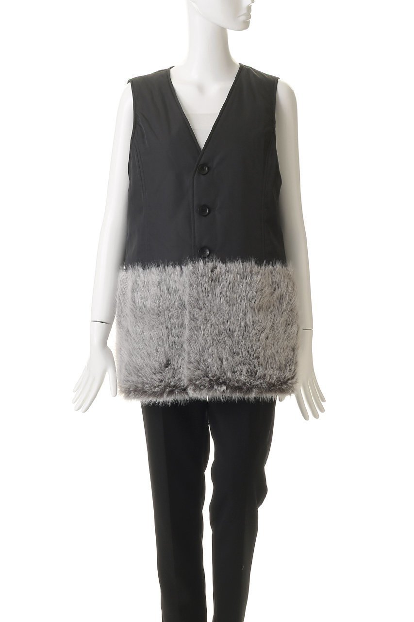 【プランク プロジェクト/PRANK PROJECT】のファーレイヤードピーコート / Fur Layered Peacoat 人気、トレンドファッション・服の通販 founy(ファニー) 　ファッション　Fashion　レディースファッション　Fashion for Women　アウター　Coat / Outerwear Collection　コート・ロングコート・ピーコート　Long Coats, Peacoats & More　Pコート　Pea Coats　ショルダー　Shoulder, Shoulder Strap　ショート　Short, Short Length　フェイクファー　Faux Fur, Imitation Fur　other-8|ID: prp329100004622152 ipo3291000000036131858