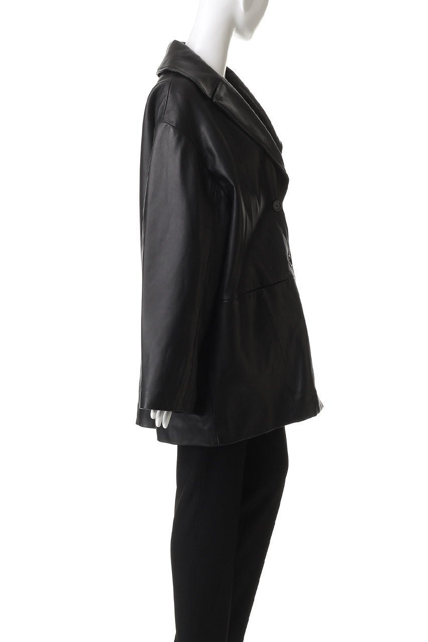 【プランク プロジェクト/PRANK PROJECT】のオーバーカラーシープレザージャケットコート / Overcoat Leather Jacket Coat 人気、トレンドファッション・服の通販 founy(ファニー) 　ファッション　Fashion　レディースファッション　Fashion for Women　アウター　Coat / Outerwear Collection　コート・ロングコート・ピーコート　Long Coats, Peacoats & More　レディースジャケット・軽アウター　Jackets　ショルダー　Shoulder, Shoulder Strap　ショート　Short, Short Length　ジャケット　Jacket, Outerwear　ビッグ　Big, Oversized　エレガント 上品　Elegant　冬　Winter / This Winter　other-3|ID: prp329100004622153 ipo3291000000035865190