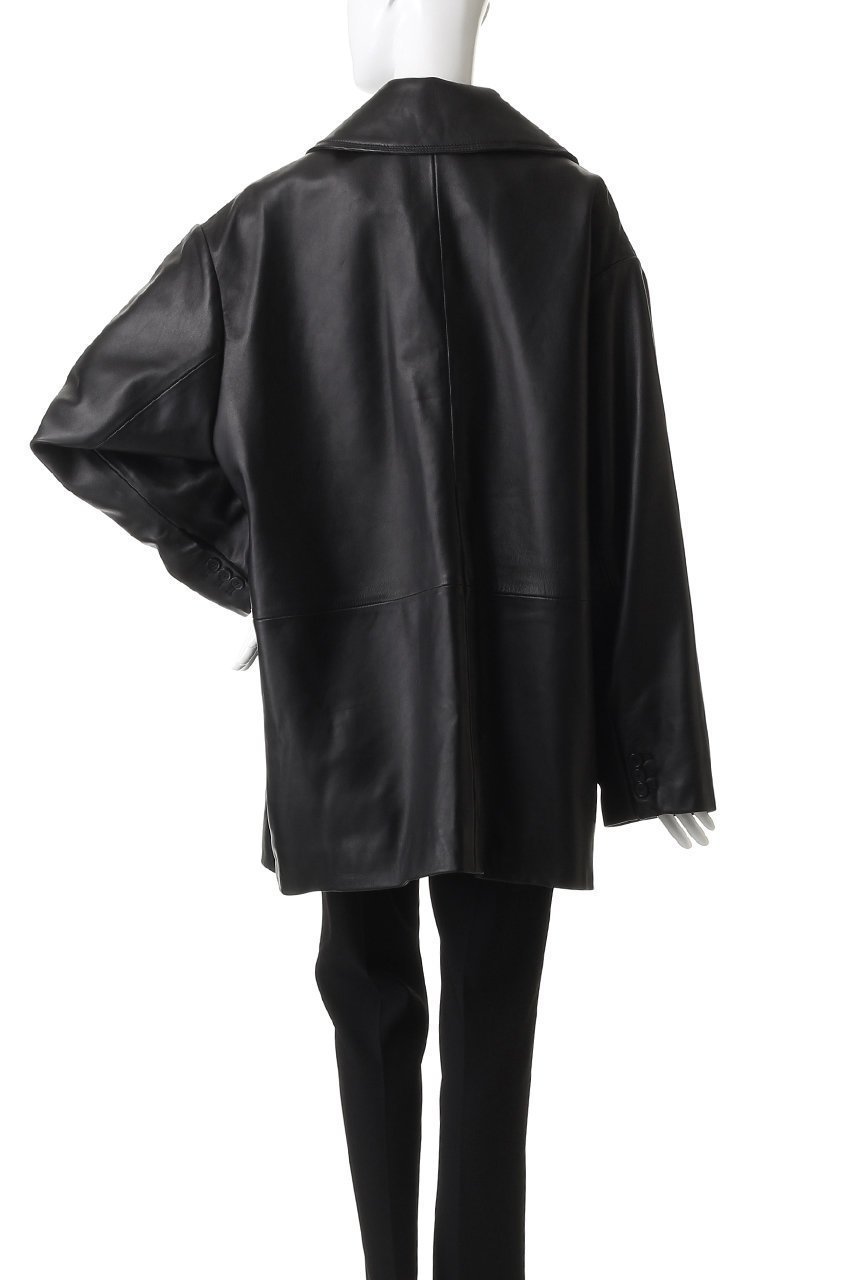 【プランク プロジェクト/PRANK PROJECT】のオーバーカラーシープレザージャケットコート / Overcoat Leather Jacket Coat 人気、トレンドファッション・服の通販 founy(ファニー) 　ファッション　Fashion　レディースファッション　Fashion for Women　アウター　Coat / Outerwear Collection　コート・ロングコート・ピーコート　Long Coats, Peacoats & More　レディースジャケット・軽アウター　Jackets　ショルダー　Shoulder, Shoulder Strap　ショート　Short, Short Length　ジャケット　Jacket, Outerwear　ビッグ　Big, Oversized　エレガント 上品　Elegant　冬　Winter / This Winter　other-4|ID: prp329100004622153 ipo3291000000035865191