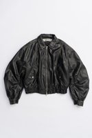 【プランク プロジェクト/PRANK PROJECT】のフライトレザーボンバージャケット / Flight Leather Bomber Jacket 人気、トレンドファッション・服の通販 founy(ファニー) ファッション Fashion レディースファッション Fashion for Women アウター Coat / Outerwear Collection レディースジャケット・軽アウター Jackets ブルゾンジャケット・スポーティアウター Blouson Jackets 2025年 2025 2025-2026秋冬・A/W Autumn/Winter 2025–26 AW25–26 ショルダー Shoulder, Shoulder Strap ジャケット Jacket, Outerwear フェイクレザー Faux Leather, PU Leather ブルゾン Blouson, Bomber Jacket モダン Modern, Contemporary リアル Real, Realistic 冬 Winter / This Winter A/W・秋冬 Autumn/Winter |ID:prp329100004622155
