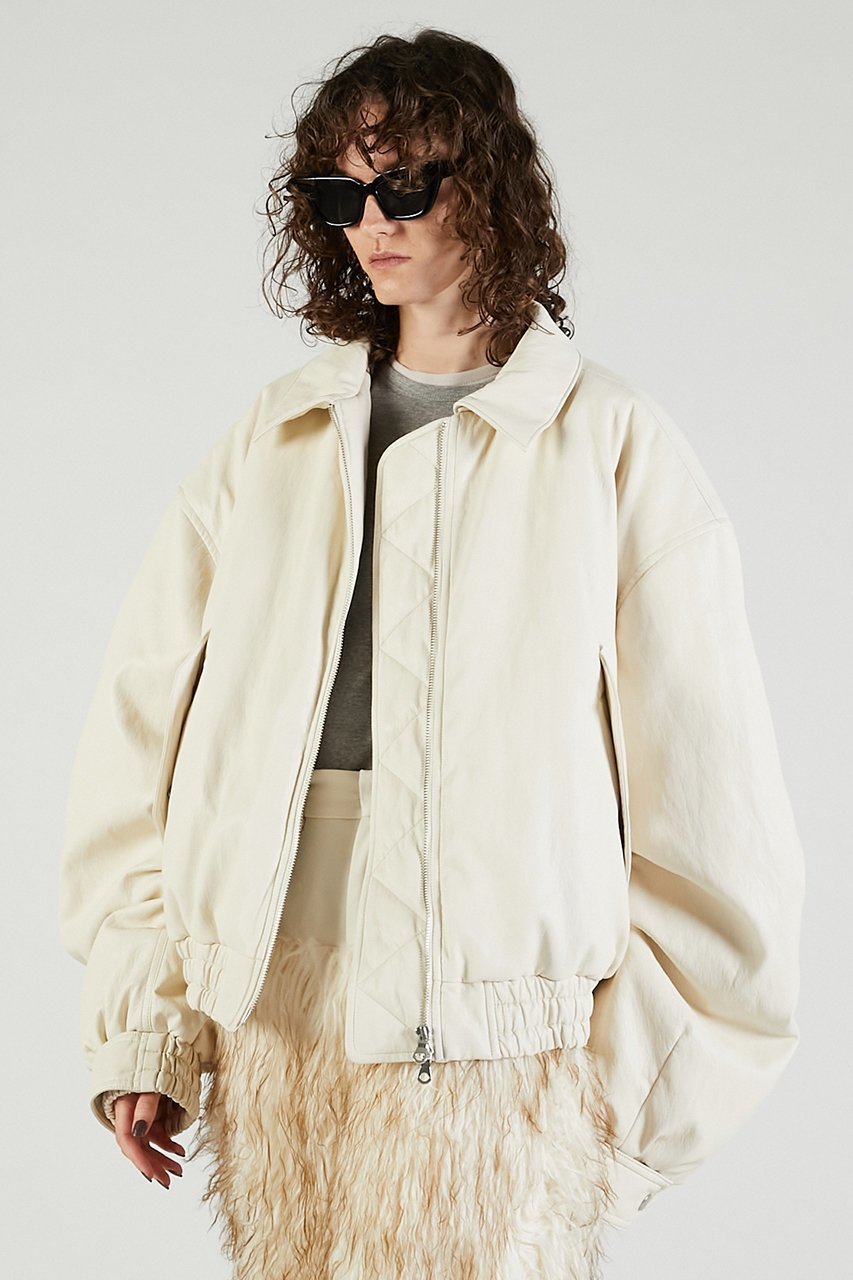 【プランク プロジェクト/PRANK PROJECT】のフライトレザーボンバージャケット / Flight Leather Bomber Jacket 人気、トレンドファッション・服の通販 founy(ファニー) 　ファッション　Fashion　レディースファッション　Fashion for Women　アウター　Coat / Outerwear Collection　レディースジャケット・軽アウター　Jackets　ブルゾンジャケット・スポーティアウター　Blouson Jackets　2025年　2025　2025-2026秋冬・A/W　Autumn/Winter 2025–26 AW25–26　ショルダー　Shoulder, Shoulder Strap　ジャケット　Jacket, Outerwear　フェイクレザー　Faux Leather, PU Leather　ブルゾン　Blouson, Bomber Jacket　モダン　Modern, Contemporary　リアル　Real, Realistic　冬　Winter / This Winter　A/W・秋冬　Autumn/Winter　other-4|ID: prp329100004622155 ipo3291000000033169874