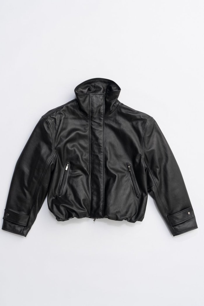 【プランク プロジェクト/PRANK PROJECT】のSHEEPレザハイネックーブルゾン / SHEEP Leather High Neck Blouson インテリア・キッズ・メンズ・レディースファッション・服の通販 founy(ファニー) https://founy.com/ ファッション Fashion レディースファッション Fashion for Women アウター Coat / Outerwear Collection レディースジャケット・軽アウター Jackets ブルゾンジャケット・スポーティアウター Blouson Jackets 2025年 2025 2025-2026秋冬・A/W Autumn/Winter 2025–26 AW25–26 ジャケット Jacket, Outerwear ハイネック High Neck, Mock Neck バルーン Balloon, Balloon Silhouette ブルゾン Blouson, Bomber Jacket モダン Modern, Contemporary A/W・秋冬 Autumn/Winter |ID: prp329100004622156 ipo3291000000033169878