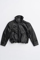 【プランク プロジェクト/PRANK PROJECT】のSHEEPレザハイネックーブルゾン / SHEEP Leather High Neck Blouson 人気、トレンドファッション・服の通販 founy(ファニー) ファッション Fashion レディースファッション Fashion for Women アウター Coat / Outerwear Collection レディースジャケット・軽アウター Jackets ブルゾンジャケット・スポーティアウター Blouson Jackets 2025年 2025 2025-2026秋冬・A/W Autumn/Winter 2025–26 AW25–26 ジャケット Jacket, Outerwear ハイネック High Neck, Mock Neck バルーン Balloon, Balloon Silhouette ブルゾン Blouson, Bomber Jacket モダン Modern, Contemporary A/W・秋冬 Autumn/Winter thumbnail BLK(ブラック)|ID: prp329100004622156 ipo3291000000033169879