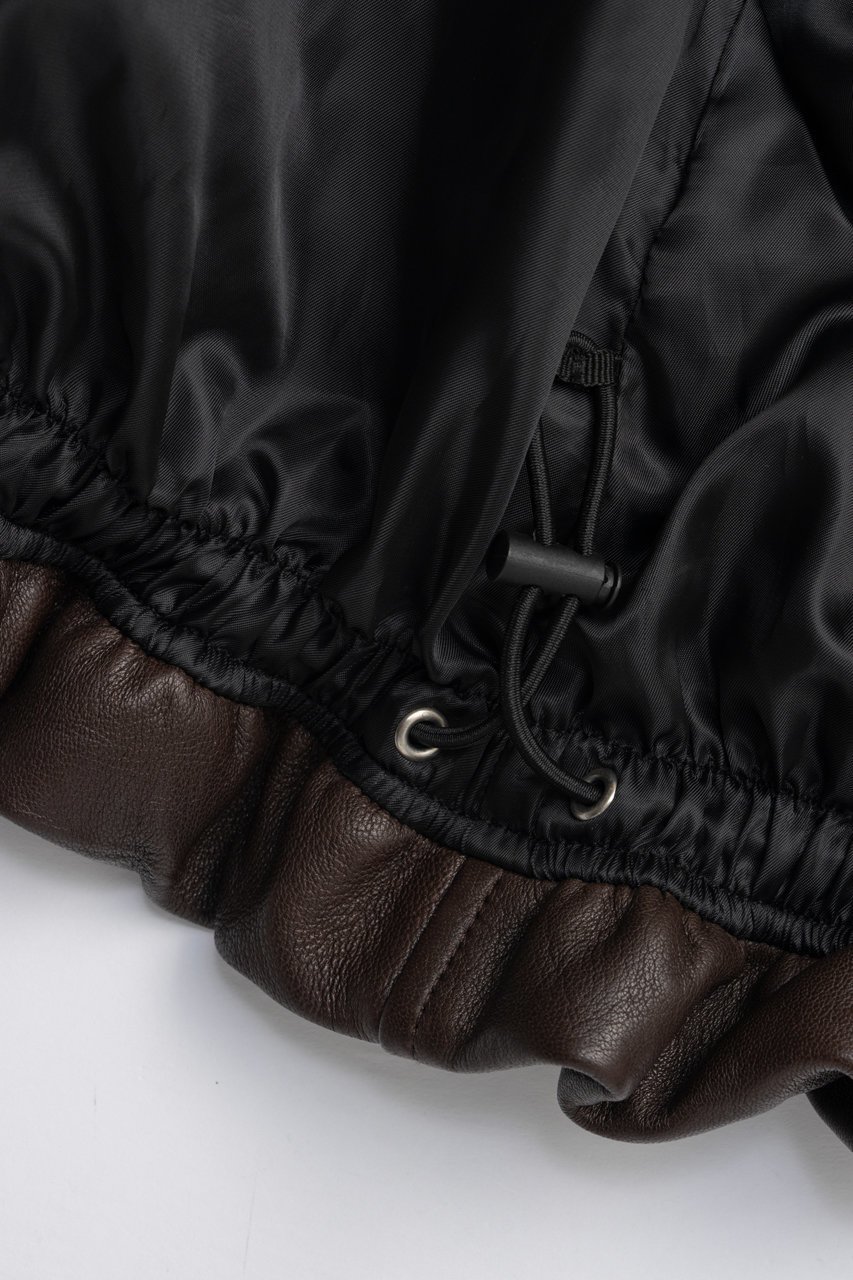 【プランク プロジェクト/PRANK PROJECT】のSHEEPレザハイネックーブルゾン / SHEEP Leather High Neck Blouson 人気、トレンドファッション・服の通販 founy(ファニー) 　ファッション　Fashion　レディースファッション　Fashion for Women　アウター　Coat / Outerwear Collection　レディースジャケット・軽アウター　Jackets　ブルゾンジャケット・スポーティアウター　Blouson Jackets　2025年　2025　2025-2026秋冬・A/W　Autumn/Winter 2025–26 AW25–26　ジャケット　Jacket, Outerwear　ハイネック　High Neck, Mock Neck　バルーン　Balloon, Balloon Silhouette　ブルゾン　Blouson, Bomber Jacket　モダン　Modern, Contemporary　A/W・秋冬　Autumn/Winter　other-6|ID: prp329100004622156 ipo3291000000033169885