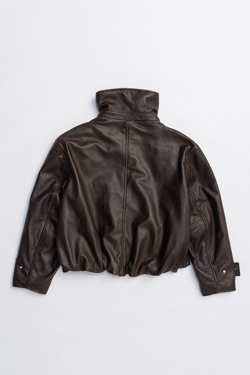 【プランク プロジェクト/PRANK PROJECT】のSHEEPレザハイネックーブルゾン / SHEEP Leather High Neck Blouson 人気、トレンドファッション・服の通販 founy(ファニー) 　ファッション　Fashion　レディースファッション　Fashion for Women　アウター　Coat / Outerwear Collection　レディースジャケット・軽アウター　Jackets　ブルゾンジャケット・スポーティアウター　Blouson Jackets　2025年　2025　2025-2026秋冬・A/W　Autumn/Winter 2025–26 AW25–26　ジャケット　Jacket, Outerwear　ハイネック　High Neck, Mock Neck　バルーン　Balloon, Balloon Silhouette　ブルゾン　Blouson, Bomber Jacket　モダン　Modern, Contemporary　A/W・秋冬　Autumn/Winter　other-8|ID: prp329100004622156 ipo3291000000033169887
