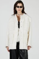 【プランク プロジェクト/PRANK PROJECT】のパディングツイードジャケット / Padded Tweed Jacket WHT(ホワイト)|ID: prp329100004622157 ipo3291000000033169890