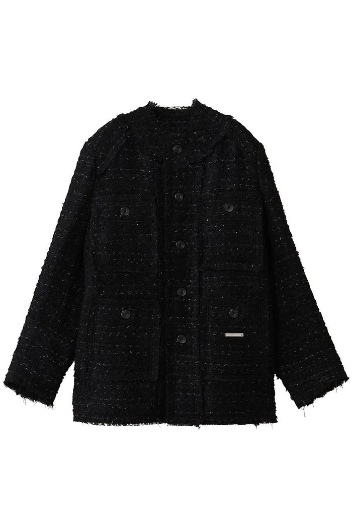 【プランク プロジェクト/PRANK PROJECT】のパディングツイードジャケット / Padded Tweed Jacket インテリア・キッズ・メンズ・レディースファッション・服の通販 founy(ファニー) https://founy.com/ ファッション Fashion レディースファッション Fashion for Women アウター Coat / Outerwear Collection レディースジャケット・軽アウター Jackets おすすめ Recommended / Our Picks クラシカル Classical, Vintage-Inspired クラシック Classic, Timeless Style ジャケット Jacket, Outerwear ダメージ Distressed, Destroyed チェック Check, Plaid, Tartan ツイード Twill, Twill Weave デニム Denim, Jeans Material |ID: prp329100004622157 ipo3291000000036131859