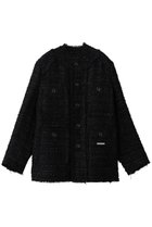 【プランク プロジェクト/PRANK PROJECT】のパディングツイードジャケット / Padded Tweed Jacket BLK(ブラック)|ID: prp329100004622157 ipo3291000000036131860