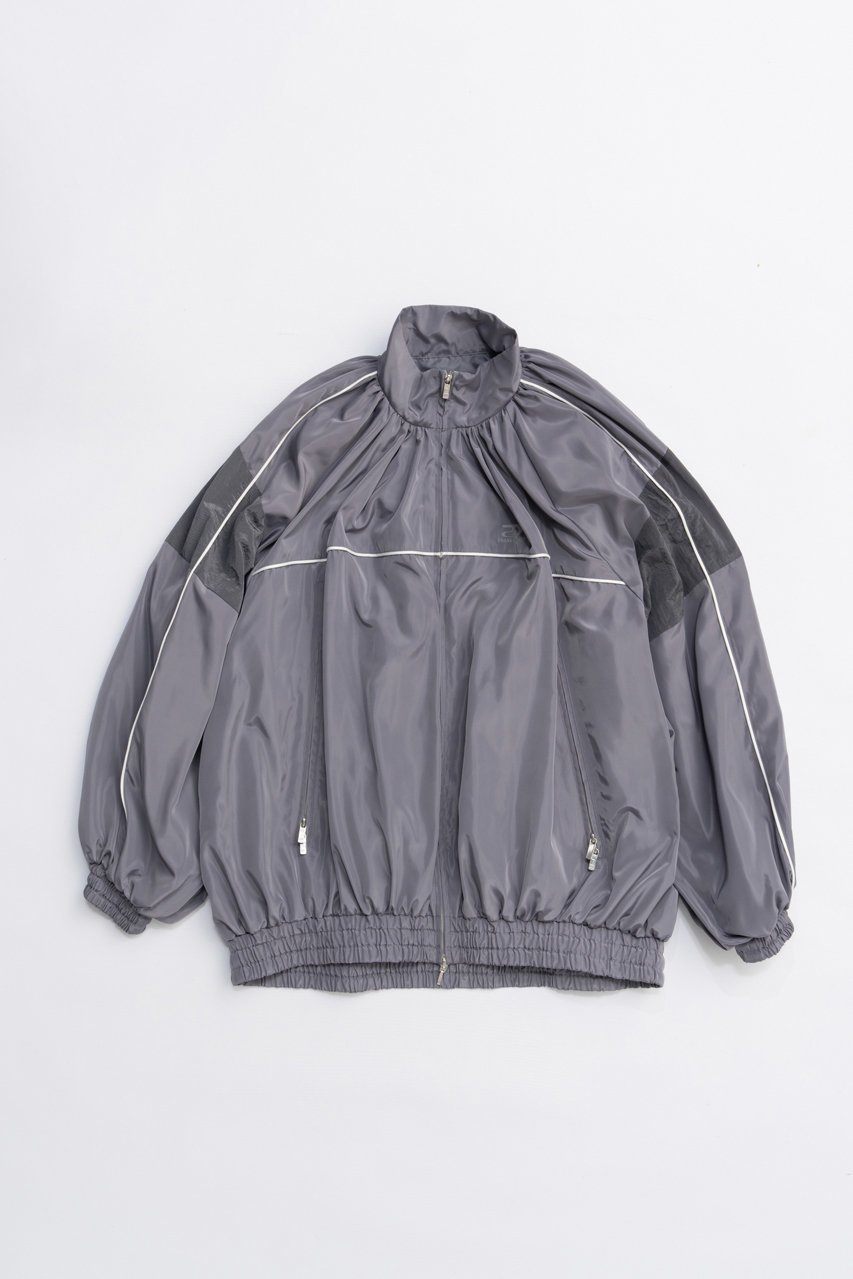 【プランク プロジェクト/PRANK PROJECT】のボリュームギャザートラックブルゾン / Volume Gathered Trucker Blouson 人気、トレンドファッション・服の通販 founy(ファニー) 　ファッション　Fashion　レディースファッション　Fashion for Women　アウター　Coat / Outerwear Collection　レディースジャケット・軽アウター　Jackets　ブルゾンジャケット・スポーティアウター　Blouson Jackets　2025年　2025　2025-2026秋冬・A/W　Autumn/Winter 2025–26 AW25–26　ギャザー　Gathered, Ruffled　ジャケット　Jacket, Outerwear　タフタ　Taffeta, Structured Fabric　バランス　Balance, Style Balance　ブルゾン　Blouson, Bomber Jacket　ボトム　Bottoms, Lower Wear　リップ　Lip, Lip Motif　今季　This Season, Current Season　A/W・秋冬　Autumn/Winter　 other-1|ID: prp329100004622159 ipo3291000000033169908
