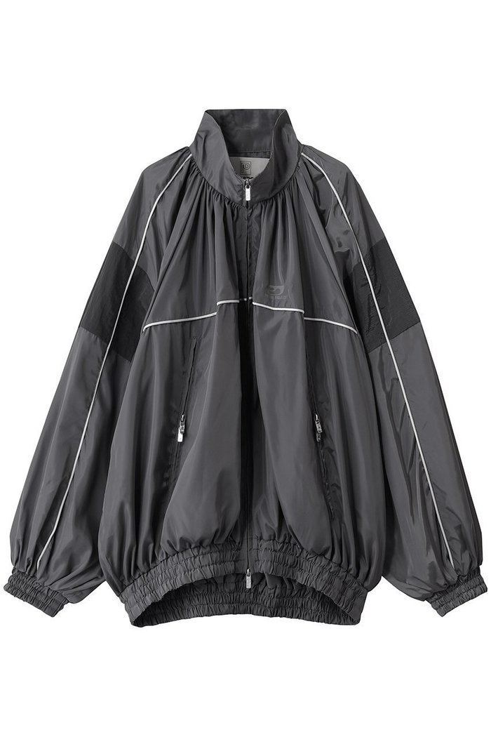【プランク プロジェクト/PRANK PROJECT】のボリュームギャザートラックブルゾン / Volume Gathered Trucker Blouson インテリア・キッズ・メンズ・レディースファッション・服の通販 founy(ファニー) https://founy.com/ ファッション Fashion レディースファッション Fashion for Women アウター Coat / Outerwear Collection レディースジャケット・軽アウター Jackets ブルゾンジャケット・スポーティアウター Blouson Jackets ギャザー Gathered, Ruffled ジャケット Jacket, Outerwear タフタ Taffeta, Structured Fabric バランス Balance, Style Balance ブルゾン Blouson, Bomber Jacket ボトム Bottoms, Lower Wear リップ Lip, Lip Motif 今季 This Season, Current Season |ID: prp329100004622159 ipo3291000000036465565