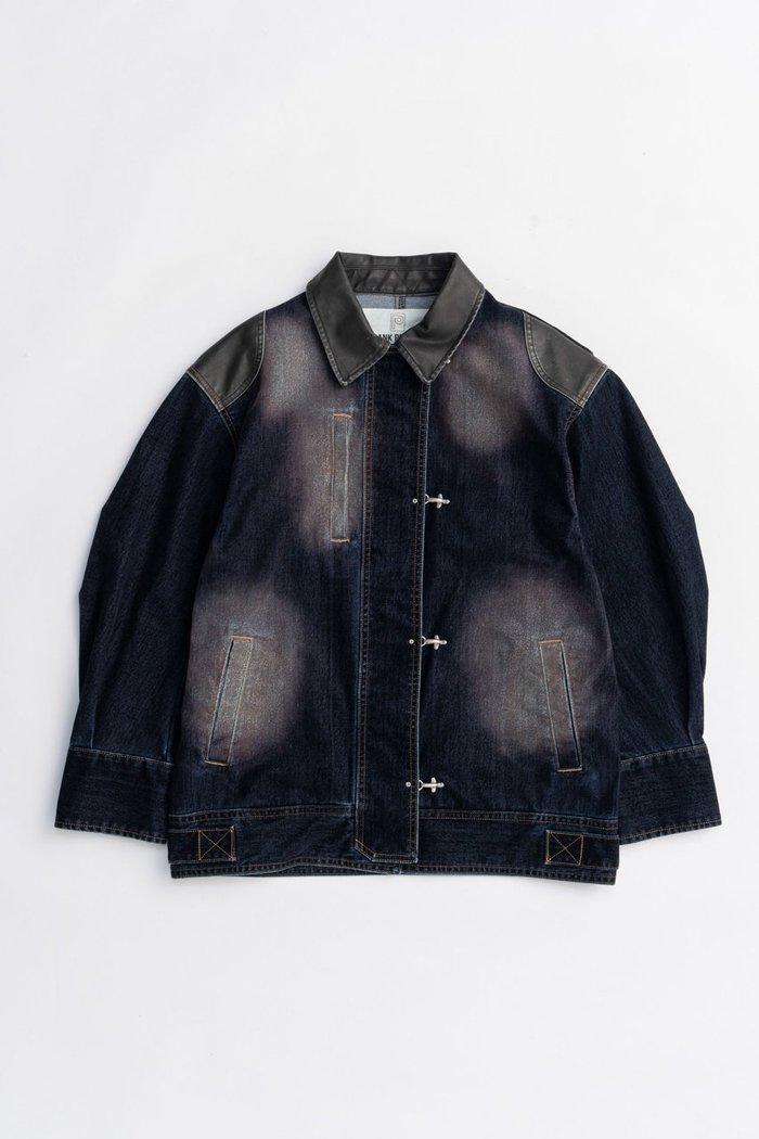【プランク プロジェクト/PRANK PROJECT】のフロッキーデニムジャケット / Flocky Denim Jacket インテリア・キッズ・メンズ・レディースファッション・服の通販 founy(ファニー) https://founy.com/ ファッション Fashion レディースファッション Fashion for Women アウター Coat / Outerwear Collection レディースジャケット・軽アウター Jackets デニムジャケット / カジュアルアウター Denim Jackets 2025年 2025 2025-2026秋冬・A/W Autumn/Winter 2025–26 AW25–26 おすすめ Recommended / Our Picks ウォーム Warm Fabric ジャケット Jacket, Outerwear デニム Denim, Jeans Material ドット Polka Dot, Dot Pattern バランス Balance, Style Balance フェミニン Feminine, Girly ブルゾン Blouson, Bomber Jacket ランダム Random, Irregular A/W・秋冬 Autumn/Winter |ID: prp329100004622161 ipo3291000000033169928