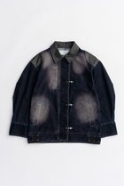 【プランク プロジェクト/PRANK PROJECT】のフロッキーデニムジャケット / Flocky Denim Jacket NVY(ネイビー)|ID: prp329100004622161 ipo3291000000033169929