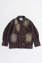 【プランク プロジェクト/PRANK PROJECT】のフロッキーデニムジャケット / Flocky Denim Jacket CML(キャメル)|ID: prp329100004622161 ipo3291000000033169931