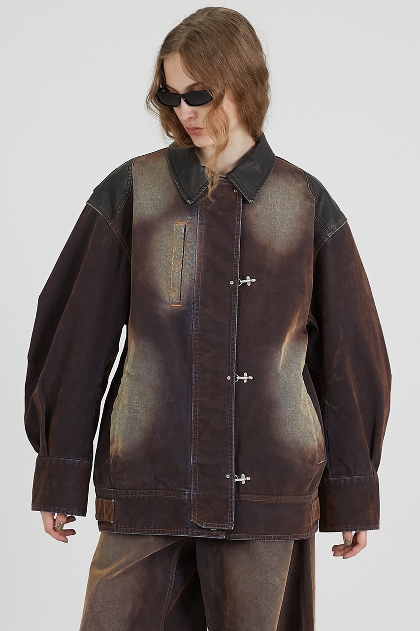 【プランク プロジェクト/PRANK PROJECT】のフロッキーデニムジャケット / Flocky Denim Jacket 人気、トレンドファッション・服の通販 founy(ファニー) 　ファッション　Fashion　レディースファッション　Fashion for Women　アウター　Coat / Outerwear Collection　レディースジャケット・軽アウター　Jackets　デニムジャケット / カジュアルアウター　Denim Jackets　2025年　2025　2025-2026秋冬・A/W　Autumn/Winter 2025–26 AW25–26　おすすめ　Recommended / Our Picks　ウォーム　Warm Fabric　ジャケット　Jacket, Outerwear　デニム　Denim, Jeans Material　ドット　Polka Dot, Dot Pattern　バランス　Balance, Style Balance　フェミニン　Feminine, Girly　ブルゾン　Blouson, Bomber Jacket　ランダム　Random, Irregular　A/W・秋冬　Autumn/Winter　other-3|ID: prp329100004622161 ipo3291000000033169933