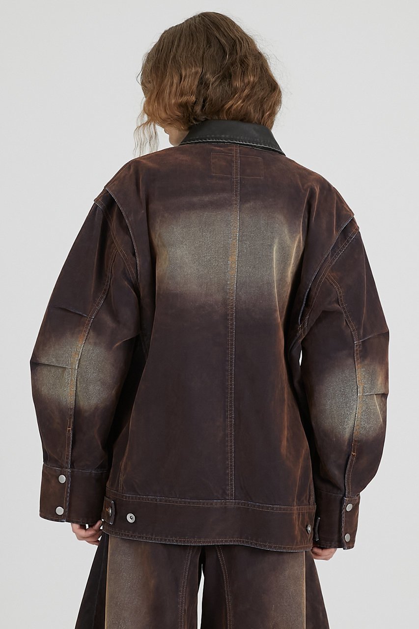 【プランク プロジェクト/PRANK PROJECT】のフロッキーデニムジャケット / Flocky Denim Jacket 人気、トレンドファッション・服の通販 founy(ファニー) 　ファッション　Fashion　レディースファッション　Fashion for Women　アウター　Coat / Outerwear Collection　レディースジャケット・軽アウター　Jackets　デニムジャケット / カジュアルアウター　Denim Jackets　2025年　2025　2025-2026秋冬・A/W　Autumn/Winter 2025–26 AW25–26　おすすめ　Recommended / Our Picks　ウォーム　Warm Fabric　ジャケット　Jacket, Outerwear　デニム　Denim, Jeans Material　ドット　Polka Dot, Dot Pattern　バランス　Balance, Style Balance　フェミニン　Feminine, Girly　ブルゾン　Blouson, Bomber Jacket　ランダム　Random, Irregular　A/W・秋冬　Autumn/Winter　other-5|ID: prp329100004622161 ipo3291000000033169935