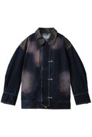 【プランク プロジェクト/PRANK PROJECT】のフロッキーデニムジャケット / Flocky Denim Jacket 人気、トレンドファッション・服の通販 founy(ファニー) ファッション Fashion レディースファッション Fashion for Women アウター Coat / Outerwear Collection レディースジャケット・軽アウター Jackets デニムジャケット / カジュアルアウター Denim Jackets おすすめ Recommended / Our Picks ウォーム Warm Fabric ジャケット Jacket, Outerwear デニム Denim, Jeans Material ドット Polka Dot, Dot Pattern バランス Balance, Style Balance フェミニン Feminine, Girly ブルゾン Blouson, Bomber Jacket ランダム Random, Irregular |ID:prp329100004622161