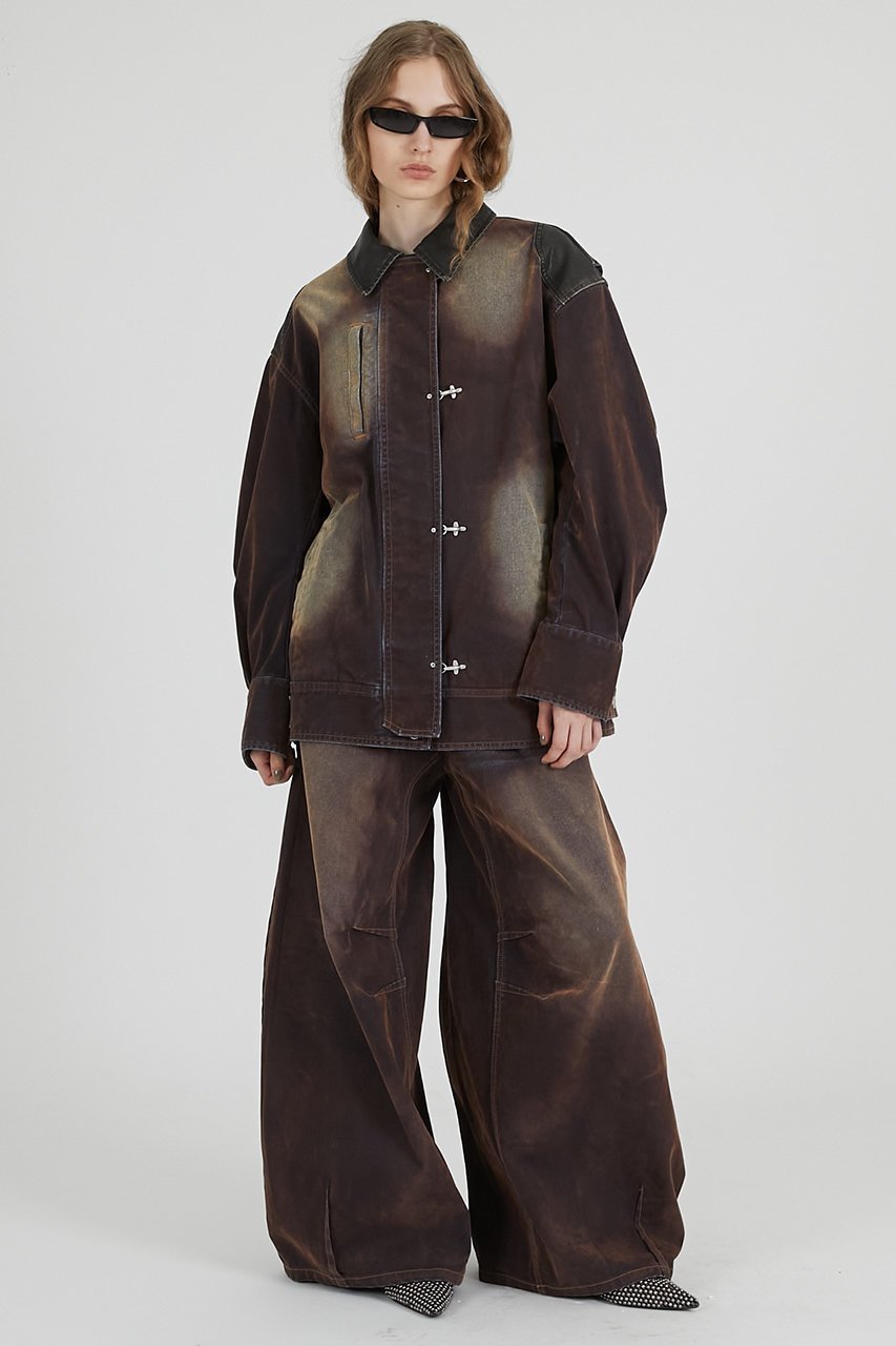 【プランク プロジェクト/PRANK PROJECT】のフロッキーデニムジャケット / Flocky Denim Jacket 人気、トレンドファッション・服の通販 founy(ファニー) ファッション Fashion レディースファッション Fashion for Women アウター Coat / Outerwear Collection レディースジャケット・軽アウター Jackets デニムジャケット / カジュアルアウター Denim Jackets おすすめ Recommended / Our Picks ウォーム Warm Fabric ジャケット Jacket, Outerwear デニム Denim, Jeans Material ドット Polka Dot, Dot Pattern バランス Balance, Style Balance フェミニン Feminine, Girly ブルゾン Blouson, Bomber Jacket ランダム Random, Irregular other-8|ID: prp329100004622161 ipo3291000000035865206