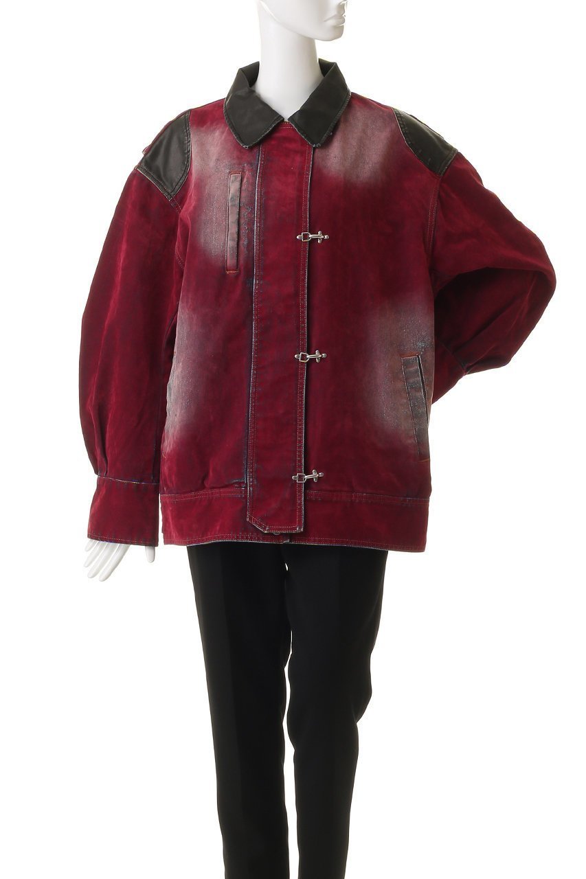 【プランク プロジェクト/PRANK PROJECT】のフロッキーデニムジャケット / Flocky Denim Jacket 人気、トレンドファッション・服の通販 founy(ファニー) 　ファッション　Fashion　レディースファッション　Fashion for Women　アウター　Coat / Outerwear Collection　レディースジャケット・軽アウター　Jackets　デニムジャケット / カジュアルアウター　Denim Jackets　おすすめ　Recommended / Our Picks　ウォーム　Warm Fabric　ジャケット　Jacket, Outerwear　デニム　Denim, Jeans Material　ドット　Polka Dot, Dot Pattern　バランス　Balance, Style Balance　フェミニン　Feminine, Girly　ブルゾン　Blouson, Bomber Jacket　ランダム　Random, Irregular　other-2|ID: prp329100004622161 ipo3291000000036038389