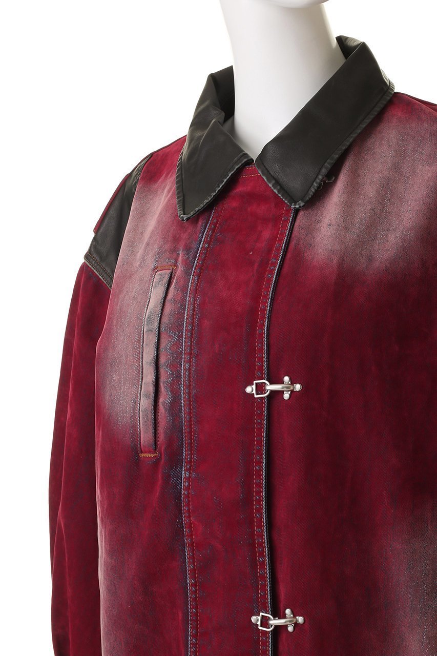 【プランク プロジェクト/PRANK PROJECT】のフロッキーデニムジャケット / Flocky Denim Jacket 人気、トレンドファッション・服の通販 founy(ファニー) 　ファッション　Fashion　レディースファッション　Fashion for Women　アウター　Coat / Outerwear Collection　レディースジャケット・軽アウター　Jackets　デニムジャケット / カジュアルアウター　Denim Jackets　おすすめ　Recommended / Our Picks　ウォーム　Warm Fabric　ジャケット　Jacket, Outerwear　デニム　Denim, Jeans Material　ドット　Polka Dot, Dot Pattern　バランス　Balance, Style Balance　フェミニン　Feminine, Girly　ブルゾン　Blouson, Bomber Jacket　ランダム　Random, Irregular　other-5|ID: prp329100004622161 ipo3291000000036038394