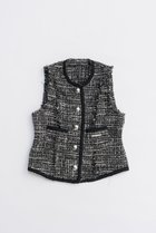 【プランク プロジェクト/PRANK PROJECT】のツイードベスト / Tweed Vest MLT(マルチカラー)|ID: prp329100004622162 ipo3291000000033169940
