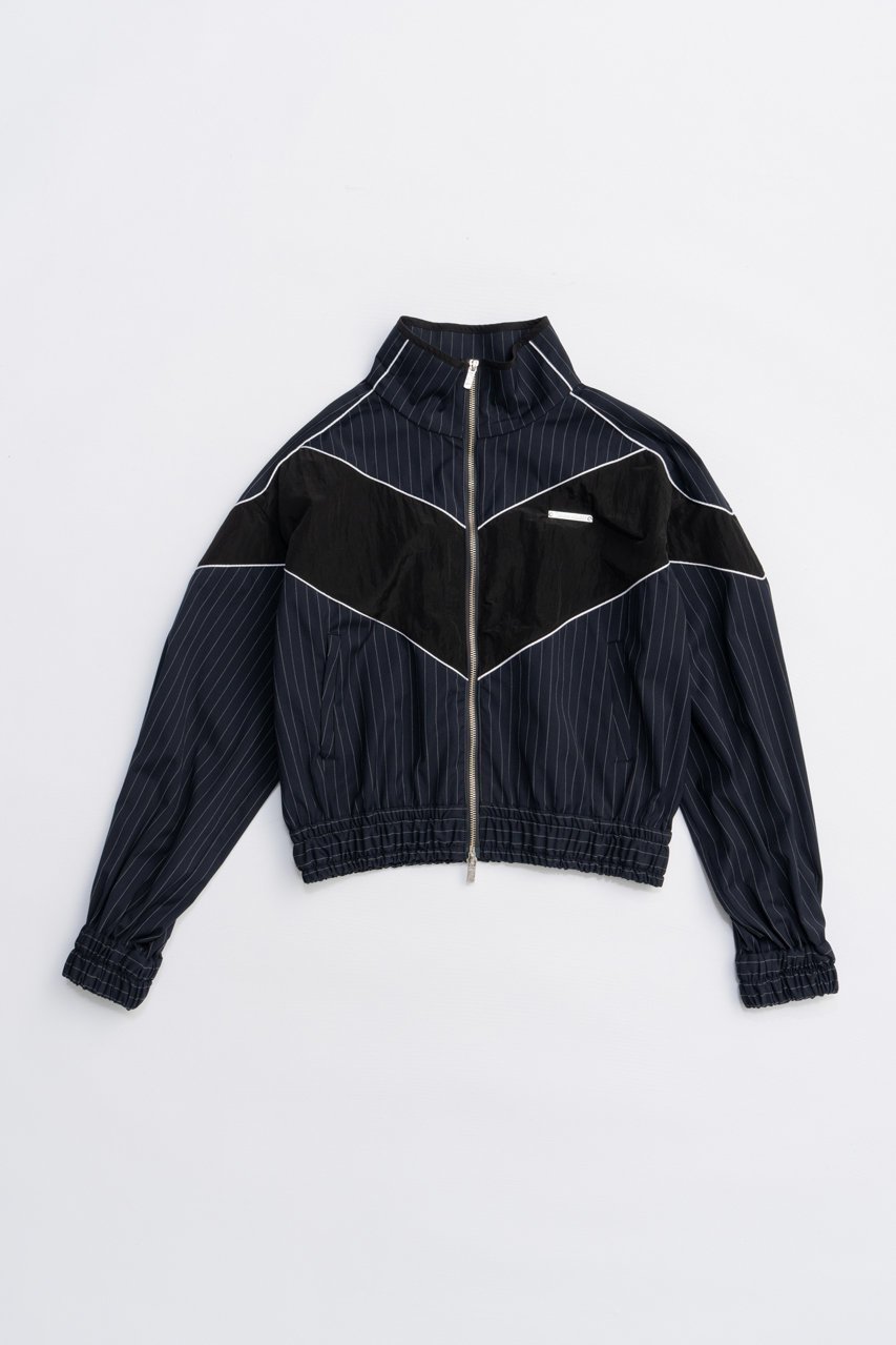 【プランク プロジェクト/PRANK PROJECT】のウーステッドトラックブルゾン / Wool Track Blouson インテリア・キッズ・メンズ・レディースファッション・服の通販 founy(ファニー) 　ファッション　Fashion　レディースファッション　Fashion for Women　アウター　Coat / Outerwear Collection　レディースジャケット・軽アウター　Jackets　ブルゾンジャケット・スポーティアウター　Blouson Jackets　2025年　2025　2025-2026秋冬・A/W　Autumn/Winter 2025–26 AW25–26　おすすめ　Recommended / Our Picks　クラシック　Classic, Timeless Style　ジャケット　Jacket, Outerwear　ストライプ　Stripe, Striped Pattern　スポーティ　Sporty, Casual Athletic　セットアップ　Set-Up, Coordinated Outfit　チェック　Check, Plaid, Tartan　ブルゾン　Blouson, Bomber Jacket　マニッシュ　Mannish, Boyish　ミックス　Mix, Mixed Style　A/W・秋冬　Autumn/Winter　NVY(ネイビー)|ID: prp329100004622163 ipo3291000000033169951