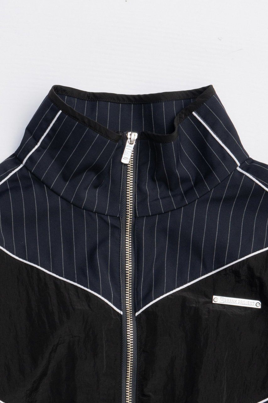 【プランク プロジェクト/PRANK PROJECT】のウーステッドトラックブルゾン / Wool Track Blouson 人気、トレンドファッション・服の通販 founy(ファニー) 　ファッション　Fashion　レディースファッション　Fashion for Women　アウター　Coat / Outerwear Collection　レディースジャケット・軽アウター　Jackets　ブルゾンジャケット・スポーティアウター　Blouson Jackets　2025年　2025　2025-2026秋冬・A/W　Autumn/Winter 2025–26 AW25–26　おすすめ　Recommended / Our Picks　クラシック　Classic, Timeless Style　ジャケット　Jacket, Outerwear　ストライプ　Stripe, Striped Pattern　スポーティ　Sporty, Casual Athletic　セットアップ　Set-Up, Coordinated Outfit　チェック　Check, Plaid, Tartan　ブルゾン　Blouson, Bomber Jacket　マニッシュ　Mannish, Boyish　ミックス　Mix, Mixed Style　A/W・秋冬　Autumn/Winter　other-2|ID: prp329100004622163 ipo3291000000033169952