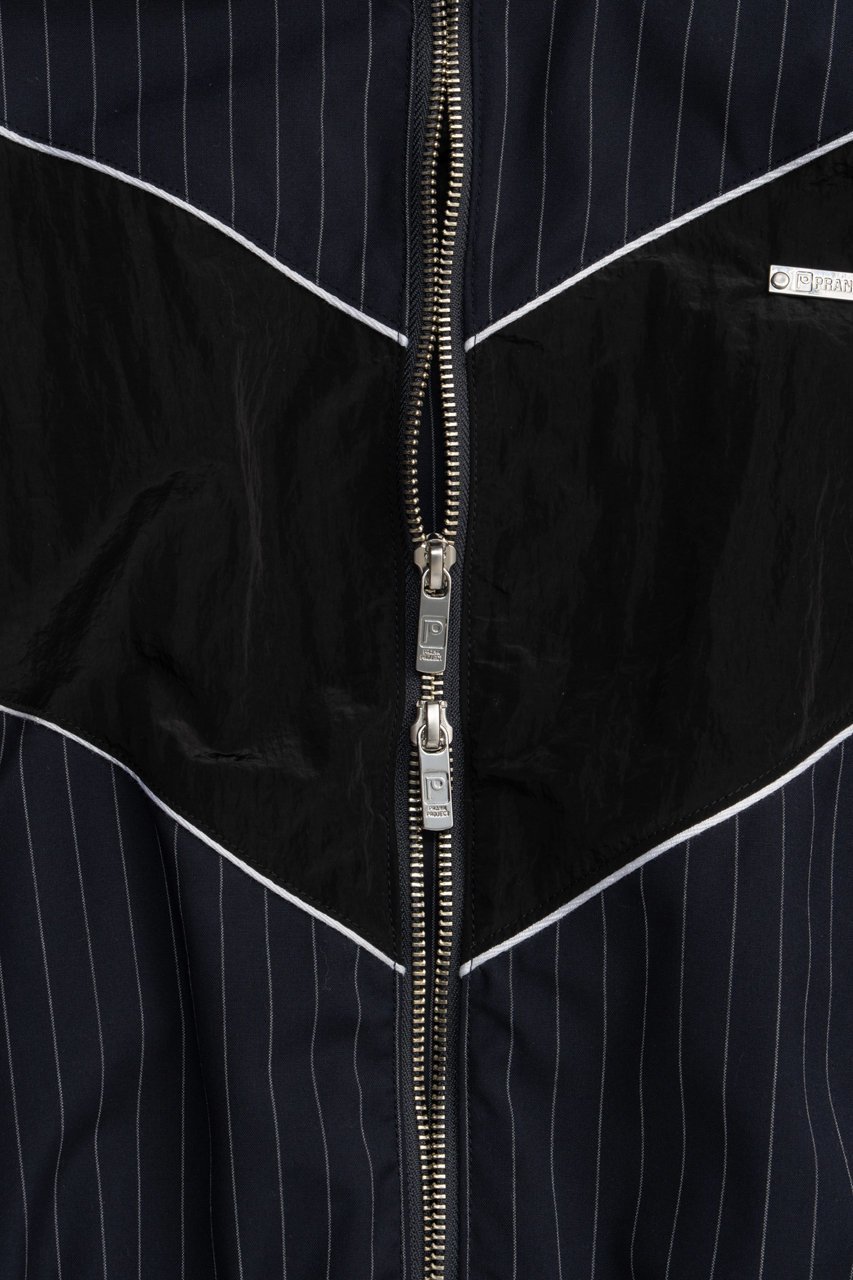 【プランク プロジェクト/PRANK PROJECT】のウーステッドトラックブルゾン / Wool Track Blouson 人気、トレンドファッション・服の通販 founy(ファニー) 　ファッション　Fashion　レディースファッション　Fashion for Women　アウター　Coat / Outerwear Collection　レディースジャケット・軽アウター　Jackets　ブルゾンジャケット・スポーティアウター　Blouson Jackets　2025年　2025　2025-2026秋冬・A/W　Autumn/Winter 2025–26 AW25–26　おすすめ　Recommended / Our Picks　クラシック　Classic, Timeless Style　ジャケット　Jacket, Outerwear　ストライプ　Stripe, Striped Pattern　スポーティ　Sporty, Casual Athletic　セットアップ　Set-Up, Coordinated Outfit　チェック　Check, Plaid, Tartan　ブルゾン　Blouson, Bomber Jacket　マニッシュ　Mannish, Boyish　ミックス　Mix, Mixed Style　A/W・秋冬　Autumn/Winter　other-5|ID: prp329100004622163 ipo3291000000033169955