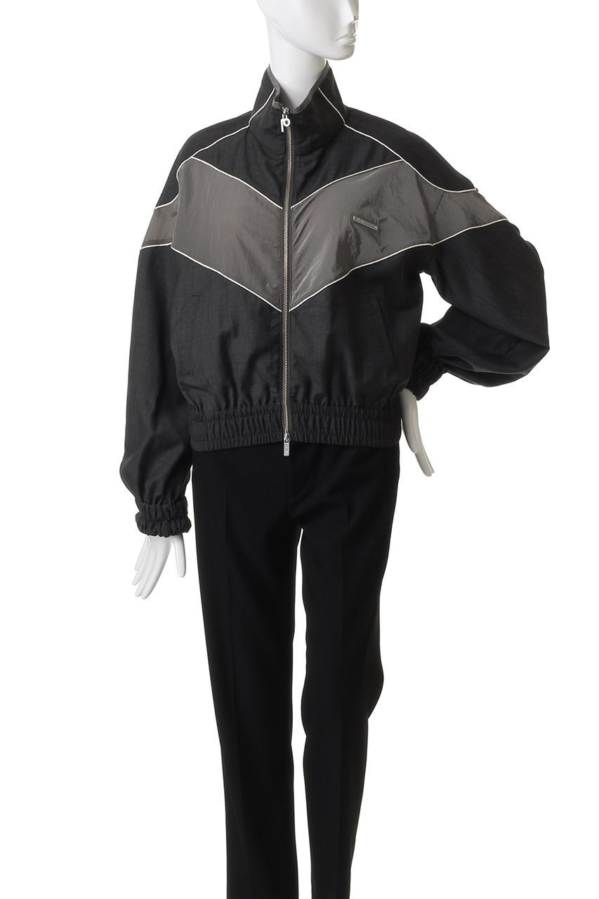 【プランク プロジェクト/PRANK PROJECT】のウーステッドトラックブルゾン / Wool Track Blouson 人気、トレンドファッション・服の通販 founy(ファニー) ファッション Fashion レディースファッション Fashion for Women アウター Coat / Outerwear Collection レディースジャケット・軽アウター Jackets ブルゾンジャケット・スポーティアウター Blouson Jackets おすすめ Recommended / Our Picks クラシック Classic, Timeless Style ジャケット Jacket, Outerwear ストライプ Stripe, Striped Pattern スポーティ Sporty, Casual Athletic セットアップ Set-Up, Coordinated Outfit チェック Check, Plaid, Tartan ブルゾン Blouson, Bomber Jacket マニッシュ Mannish, Boyish ミックス Mix, Mixed Style other-2|ID: prp329100004622163 ipo3291000000035983358