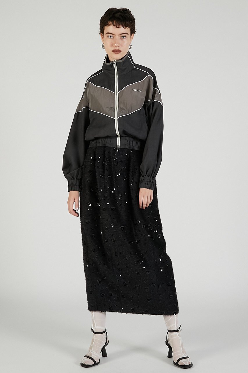 【プランク プロジェクト/PRANK PROJECT】のウーステッドトラックブルゾン / Wool Track Blouson 人気、トレンドファッション・服の通販 founy(ファニー) ファッション Fashion レディースファッション Fashion for Women アウター Coat / Outerwear Collection レディースジャケット・軽アウター Jackets ブルゾンジャケット・スポーティアウター Blouson Jackets おすすめ Recommended / Our Picks クラシック Classic, Timeless Style ジャケット Jacket, Outerwear ストライプ Stripe, Striped Pattern スポーティ Sporty, Casual Athletic セットアップ Set-Up, Coordinated Outfit チェック Check, Plaid, Tartan ブルゾン Blouson, Bomber Jacket マニッシュ Mannish, Boyish ミックス Mix, Mixed Style other-8|ID: prp329100004622163 ipo3291000000035983364