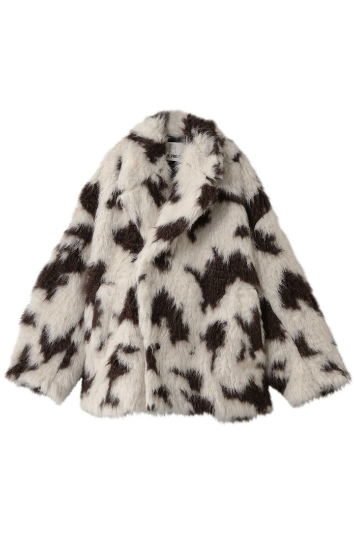 【プランク プロジェクト/PRANK PROJECT】のミックスパターンファージャケット / Mix Pattern Fur Jacket インテリア・キッズ・メンズ・レディースファッション・服の通販 founy(ファニー) https://founy.com/ ファッション Fashion レディースファッション Fashion for Women アウター Coat / Outerwear Collection レディースジャケット・軽アウター Jackets シンプル Simple, Minimal ジャケット Jacket, Outerwear スウェット / スエット Sweatshirt, Sweatwear パターン Pattern, Design Print |ID: prp329100004622164 ipo3291000000035869771