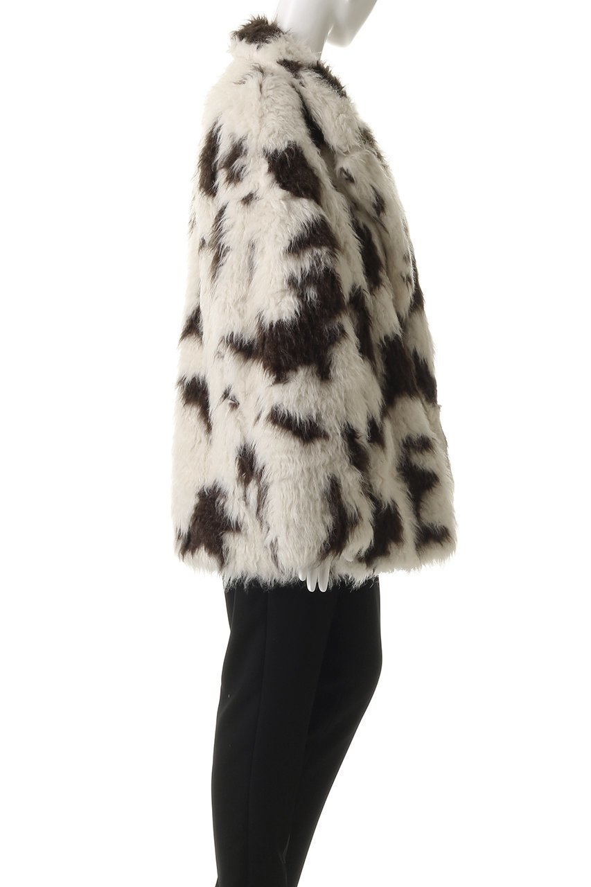 【プランク プロジェクト/PRANK PROJECT】のミックスパターンファージャケット / Mix Pattern Fur Jacket 人気、トレンドファッション・服の通販 founy(ファニー) ファッション Fashion レディースファッション Fashion for Women アウター Coat / Outerwear Collection レディースジャケット・軽アウター Jackets シンプル Simple, Minimal ジャケット Jacket, Outerwear スウェット / スエット Sweatshirt, Sweatwear パターン Pattern, Design Print other-3|ID: prp329100004622164 ipo3291000000035869775