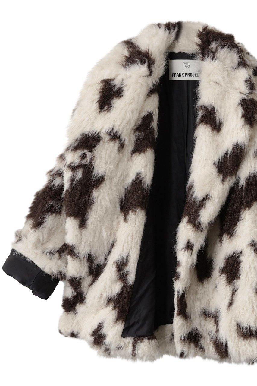 【プランク プロジェクト/PRANK PROJECT】のミックスパターンファージャケット / Mix Pattern Fur Jacket 人気、トレンドファッション・服の通販 founy(ファニー) ファッション Fashion レディースファッション Fashion for Women アウター Coat / Outerwear Collection レディースジャケット・軽アウター Jackets シンプル Simple, Minimal ジャケット Jacket, Outerwear スウェット / スエット Sweatshirt, Sweatwear パターン Pattern, Design Print other-6|ID: prp329100004622164 ipo3291000000035869778