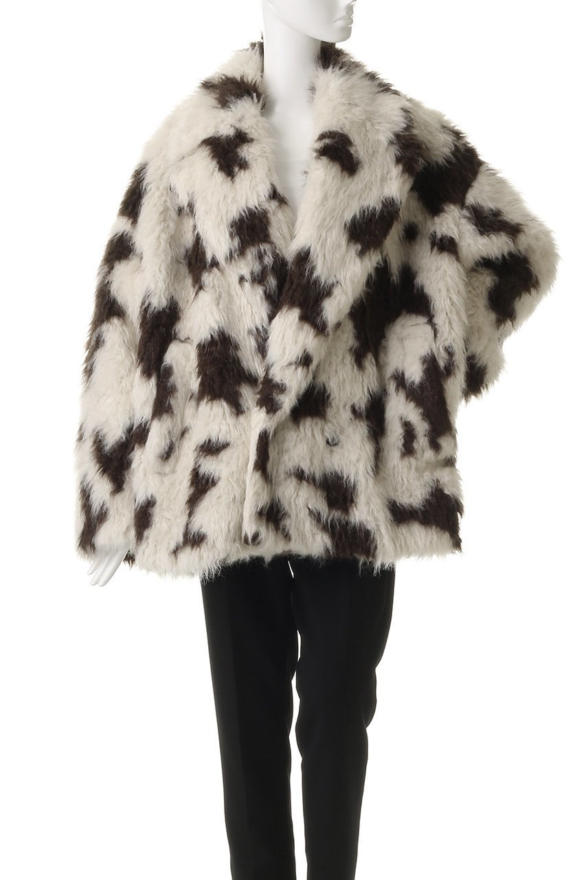 【プランク プロジェクト/PRANK PROJECT】のミックスパターンファージャケット / Mix Pattern Fur Jacket 人気、トレンドファッション・服の通販 founy(ファニー) 　ファッション　Fashion　レディースファッション　Fashion for Women　アウター　Coat / Outerwear Collection　レディースジャケット・軽アウター　Jackets　シンプル　Simple, Minimal　ジャケット　Jacket, Outerwear　スウェット / スエット　Sweatshirt, Sweatwear　パターン　Pattern, Design Print　other-2|ID: prp329100004622164 ipo3291000000036467537