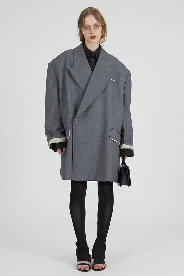 【プランク プロジェクト/PRANK PROJECT】のスーパービッグジャケット / Super Big Jacket インテリア・キッズ・メンズ・レディースファッション・服の通販 founy(ファニー) https://founy.com/ ファッション Fashion レディースファッション Fashion for Women アウター Coat / Outerwear Collection レディースジャケット・軽アウター Jackets 2025年 2025 2025-2026秋冬・A/W Autumn/Winter 2025–26 AW25–26 おすすめ Recommended / Our Picks シャンブレー Chambray, Denim-Like Fabric ジャケット Jacket, Outerwear ストライプ Stripe, Striped Pattern セットアップ Set-Up, Coordinated Outfit A/W・秋冬 Autumn/Winter |ID: prp329100004622165 ipo3291000000033169968