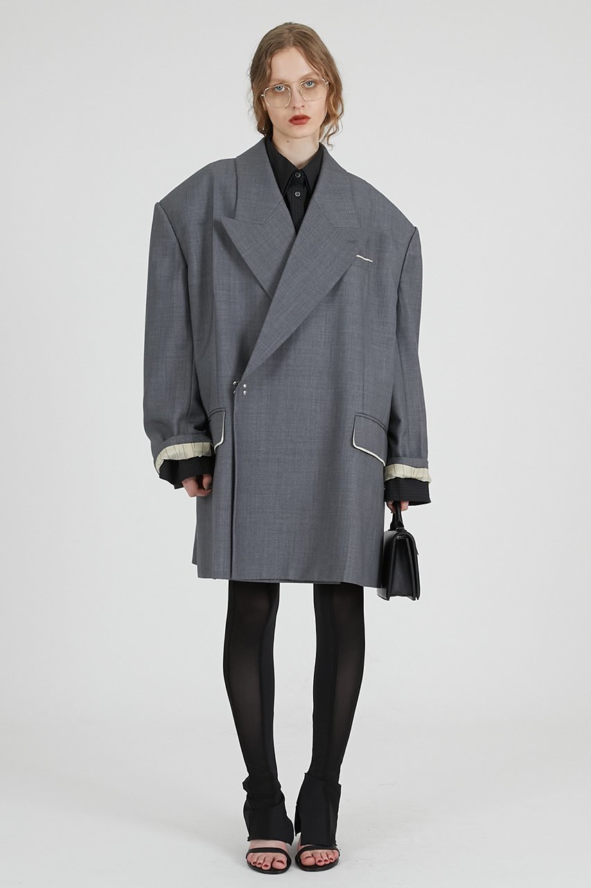 【プランク プロジェクト/PRANK PROJECT】のスーパービッグジャケット / Super Big Jacket 人気、トレンドファッション・服の通販 founy(ファニー) 　ファッション　Fashion　レディースファッション　Fashion for Women　アウター　Coat / Outerwear Collection　レディースジャケット・軽アウター　Jackets　2025年　2025　2025-2026秋冬・A/W　Autumn/Winter 2025–26 AW25–26　おすすめ　Recommended / Our Picks　シャンブレー　Chambray, Denim-Like Fabric　ジャケット　Jacket, Outerwear　ストライプ　Stripe, Striped Pattern　セットアップ　Set-Up, Coordinated Outfit　A/W・秋冬　Autumn/Winter　 other-1|ID: prp329100004622165 ipo3291000000033169968