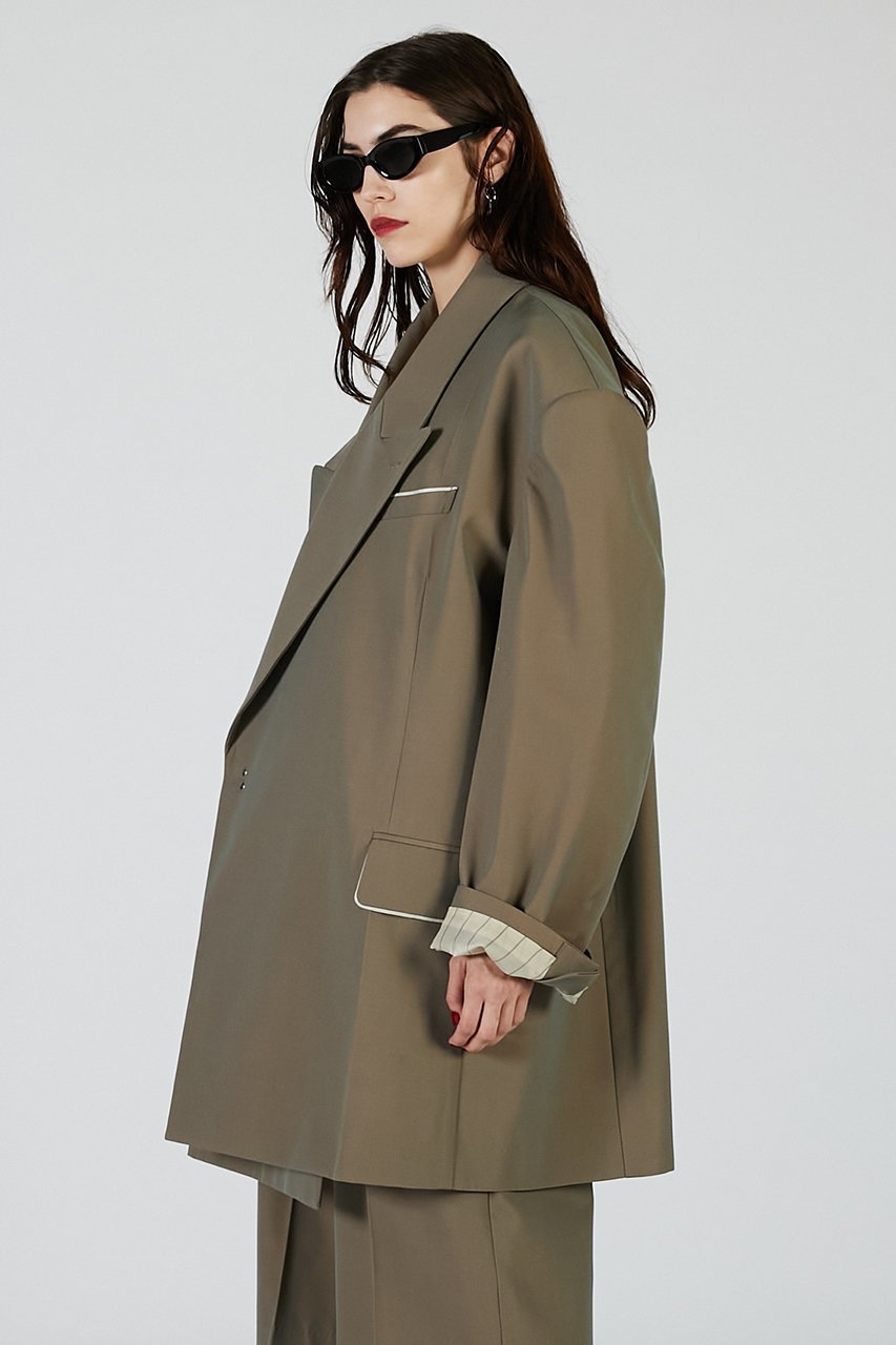 【プランク プロジェクト/PRANK PROJECT】のスーパービッグジャケット / Super Big Jacket 人気、トレンドファッション・服の通販 founy(ファニー) 　ファッション　Fashion　レディースファッション　Fashion for Women　アウター　Coat / Outerwear Collection　レディースジャケット・軽アウター　Jackets　2025年　2025　2025-2026秋冬・A/W　Autumn/Winter 2025–26 AW25–26　おすすめ　Recommended / Our Picks　シャンブレー　Chambray, Denim-Like Fabric　ジャケット　Jacket, Outerwear　ストライプ　Stripe, Striped Pattern　セットアップ　Set-Up, Coordinated Outfit　A/W・秋冬　Autumn/Winter　other-4|ID: prp329100004622165 ipo3291000000033169974