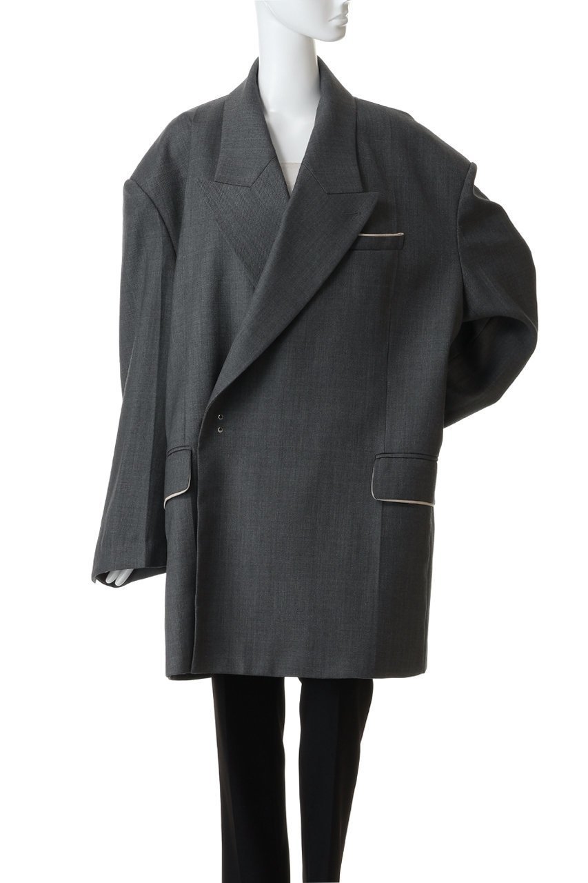 【プランク プロジェクト/PRANK PROJECT】のスーパービッグジャケット / Super Big Jacket 人気、トレンドファッション・服の通販 founy(ファニー) ファッション Fashion レディースファッション Fashion for Women アウター Coat / Outerwear Collection レディースジャケット・軽アウター Jackets おすすめ Recommended / Our Picks シャンブレー Chambray, Denim-Like Fabric ジャケット Jacket, Outerwear ストライプ Stripe, Striped Pattern セットアップ Set-Up, Coordinated Outfit other-4|ID: prp329100004622165 ipo3291000000034005260