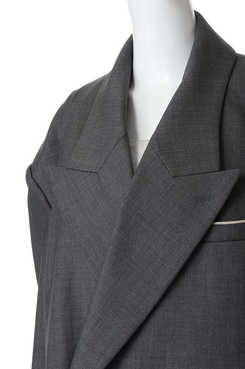 【プランク プロジェクト/PRANK PROJECT】のスーパービッグジャケット / Super Big Jacket 人気、トレンドファッション・服の通販 founy(ファニー) ファッション Fashion レディースファッション Fashion for Women アウター Coat / Outerwear Collection レディースジャケット・軽アウター Jackets おすすめ Recommended / Our Picks シャンブレー Chambray, Denim-Like Fabric ジャケット Jacket, Outerwear ストライプ Stripe, Striped Pattern セットアップ Set-Up, Coordinated Outfit other-7|ID: prp329100004622165 ipo3291000000034005267