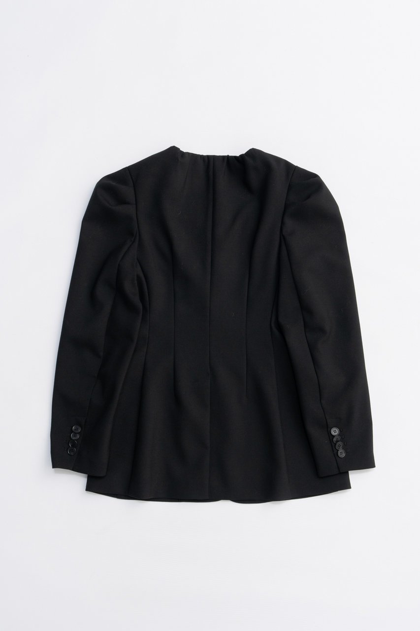 【プランク プロジェクト/PRANK PROJECT】のスクエアネックジャケット / Square neck jacket 人気、トレンドファッション・服の通販 founy(ファニー) 　ファッション　Fashion　レディースファッション　Fashion for Women　アウター　Coat / Outerwear Collection　レディースジャケット・軽アウター　Jackets　2025年　2025　2025-2026秋冬・A/W　Autumn/Winter 2025–26 AW25–26　インナー　Innerwear　ジャケット　Jacket, Outerwear　スクエア　Square, Square Shape　スリーブ　Sleeve, Long Sleeve / Short Sleeve　セットアップ　Set-Up, Coordinated Outfit　ダブル　Double, Double-Breasted　フォルム　Silhouette, Form　A/W・秋冬　Autumn/Winter　other-5|ID: prp329100004622166 ipo3291000000033169984