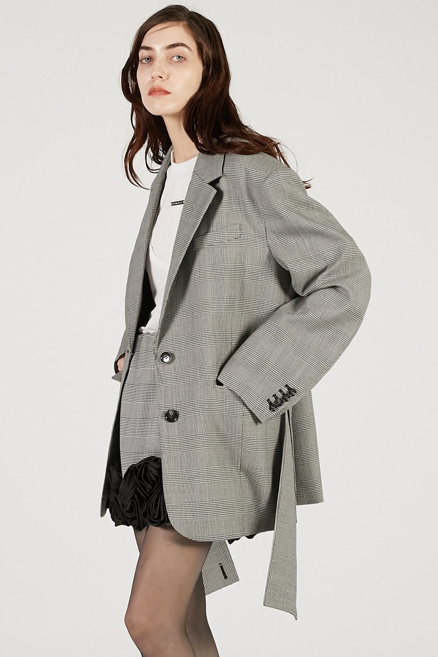 【プランク プロジェクト/PRANK PROJECT】のベルテッドジャケット / Belted Jacket 人気、トレンドファッション・服の通販 founy(ファニー) 　ファッション　Fashion　レディースファッション　Fashion for Women　アウター　Coat / Outerwear Collection　レディースジャケット・軽アウター　Jackets　2025年　2025　2025-2026秋冬・A/W　Autumn/Winter 2025–26 AW25–26　コーティング　Coating, Coated Finish　ジャケット　Jacket, Outerwear　A/W・秋冬　Autumn/Winter　other-7|ID: prp329100004622167 ipo3291000000033169997