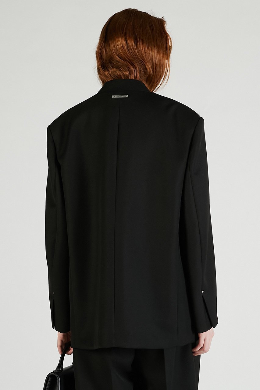 【プランク プロジェクト/PRANK PROJECT】のノーカラービッグジャケット / No Collar Big Jacket 人気、トレンドファッション・服の通販 founy(ファニー) 　ファッション　Fashion　レディースファッション　Fashion for Women　アウター　Coat / Outerwear Collection　レディースジャケット・軽アウター　Jackets　2025年　2025　2025-2026秋冬・A/W　Autumn/Winter 2025–26 AW25–26　おすすめ　Recommended / Our Picks　ジャケット　Jacket, Outerwear　セットアップ　Set-Up, Coordinated Outfit　デニム　Denim, Jeans Material　フロント　Front, Front Design　ミックス　Mix, Mixed Style　メタル　Metal, Metal Parts　ロング　Long, Long-Length　A/W・秋冬　Autumn/Winter　other-5|ID: prp329100004622168 ipo3291000000033170005