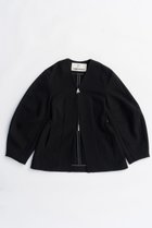 【プランク プロジェクト/PRANK PROJECT】のコクーンスリーブジップトップ / Cocoon Sleeve Zip Top BLK(ブラック)|ID: prp329100004622170 ipo3291000000033170021